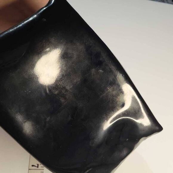 Dior Black Cosmetic Bag with Silver Accents - Picture 6 of 7